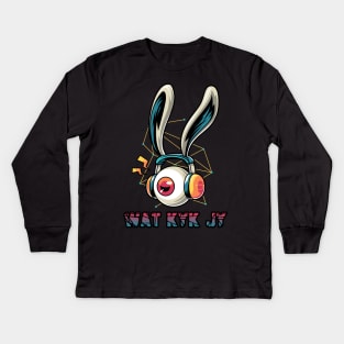 Wat kyk jy? Die Antwoord Kids Long Sleeve T-Shirt